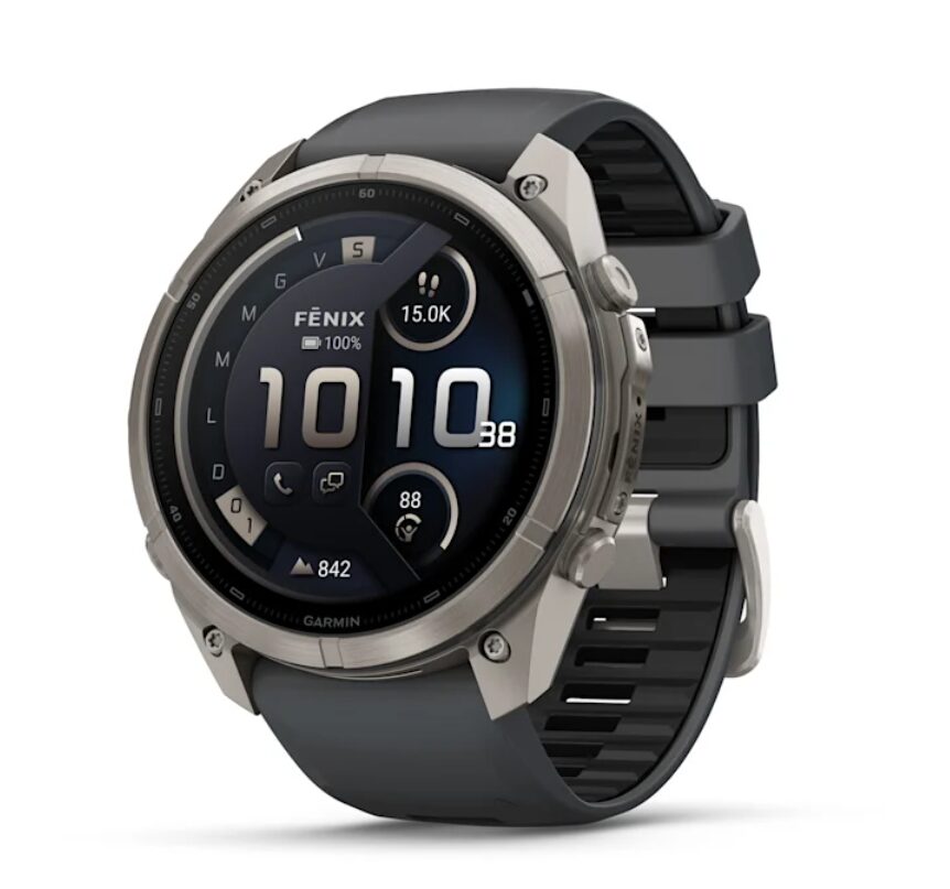 Garmin fēnix® 9 Pro inReach® 51mm AMOLED Smartwatch GPS Multisport Outdoor – Graphite / Black