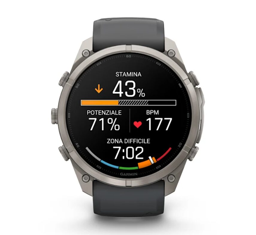 Garmin fēnix® 9 Pro inReach® 51mm AMOLED Smartwatch GPS Multisport Outdoor – Graphite / Black - immagine 5