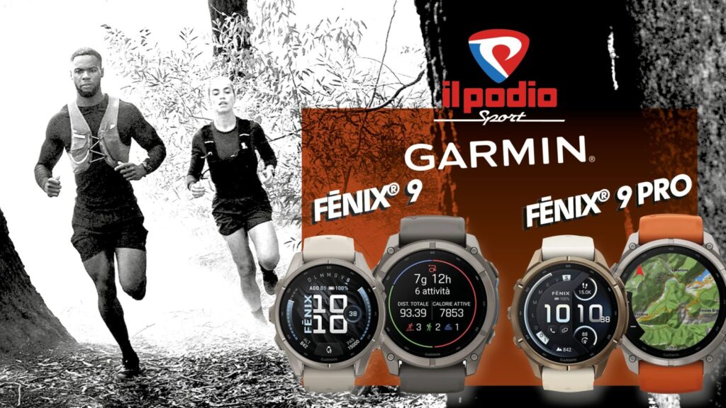 Garmin Fenix 9 e Fenix 9 Pro: La Nuova Frontiera del Multisport è Disponibile da Il Podio Sport