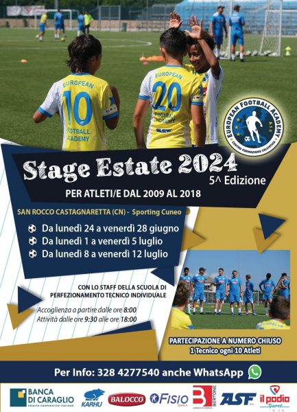Stage Estate 2024 5^ Edizione By European Football Academy
