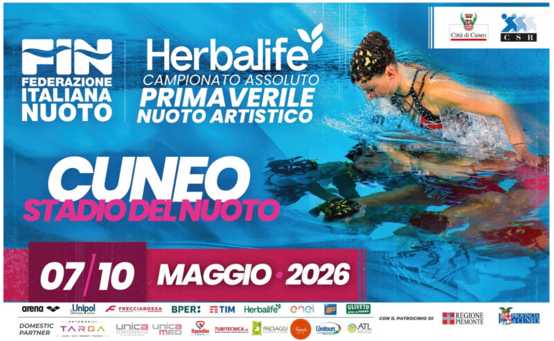 L’eleganza scende in vasca: Cuneo capitale del Nuoto Artistico
