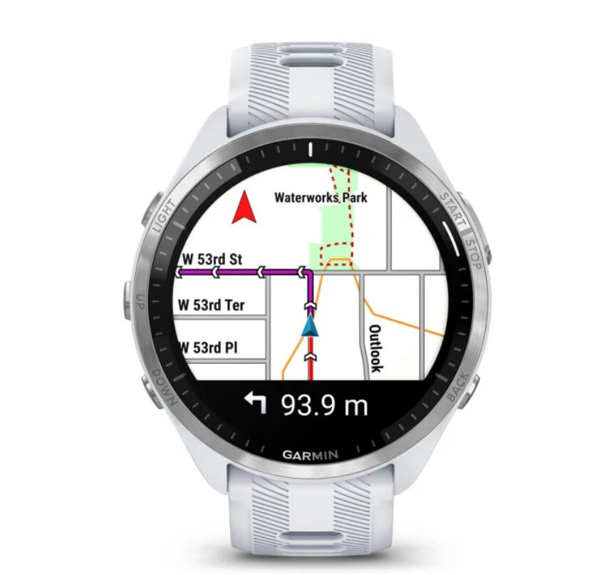 Forerunner® 965 Bianco Pietra / Grigio Polvere - immagine 4