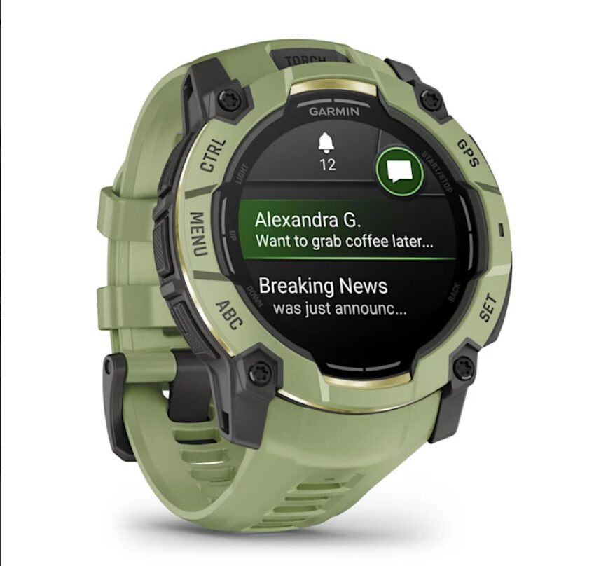 Garmin Instinct 3 50mm Amoled Fern Green con cinturino Fern Green - immagine 2