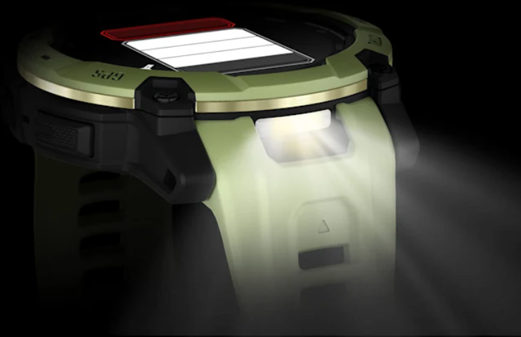 Garmin Instinct 3 50mm Amoled Fern Green con cinturino Fern Green - immagine 4