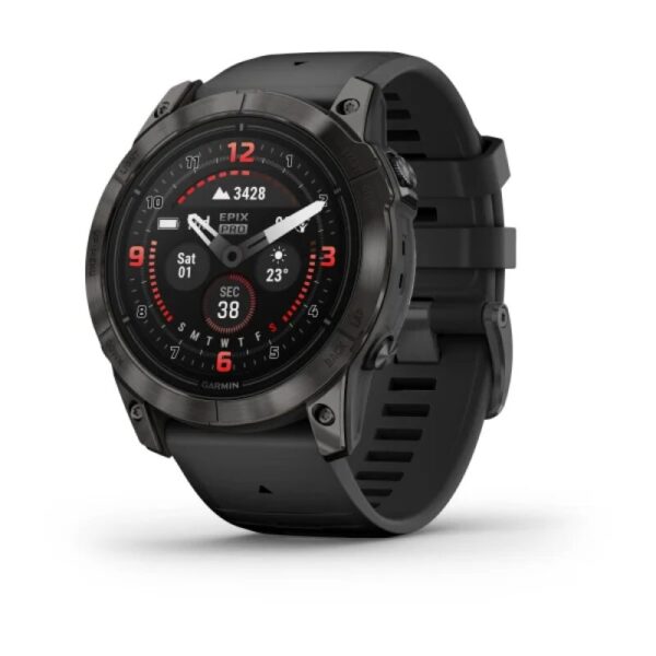 Garmin Epix Pro (Gen 2) Sapphire Edition 51mm (Carbon Gray / Black)