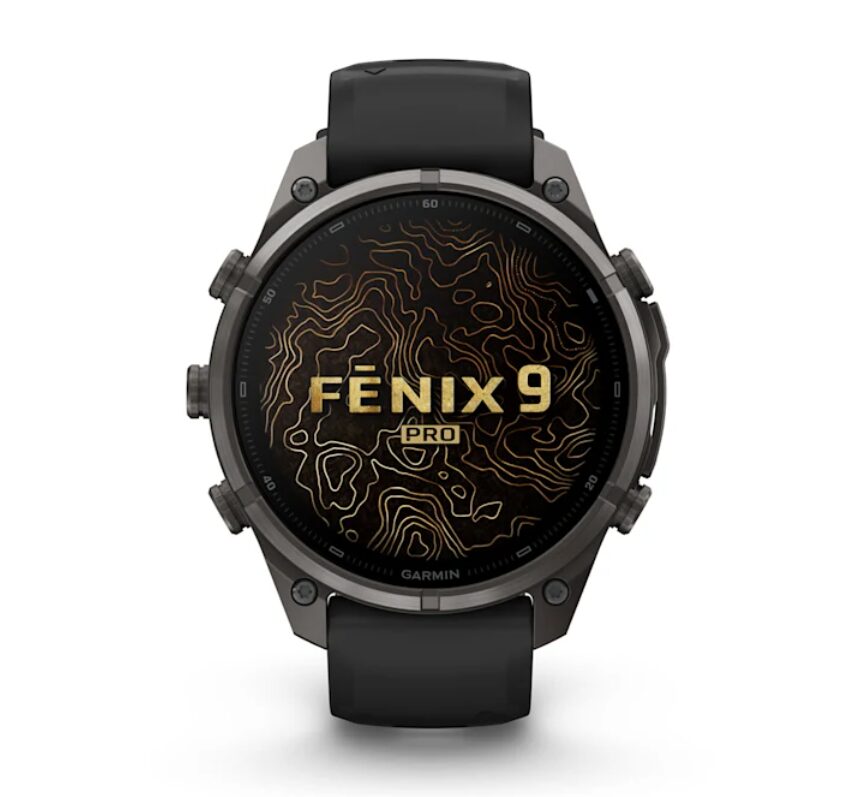 Garmin fēnix® 9 Pro 47mm AMOLED Smartwatch GPS Multisport Outdoor – Titanio DLC Carbon Gray (Cinturino Silicone Black/Pebble Gray) - immagine 3