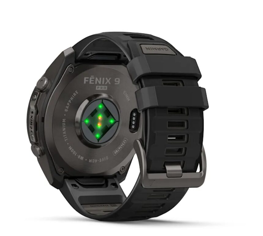 Garmin fēnix® 9 Pro 51mm AMOLED Smartwatch GPS Multisport Outdoor – Titanio DLC Carbon Gray (Cinturino Silicone Black/Pebble Gray) - immagine 5