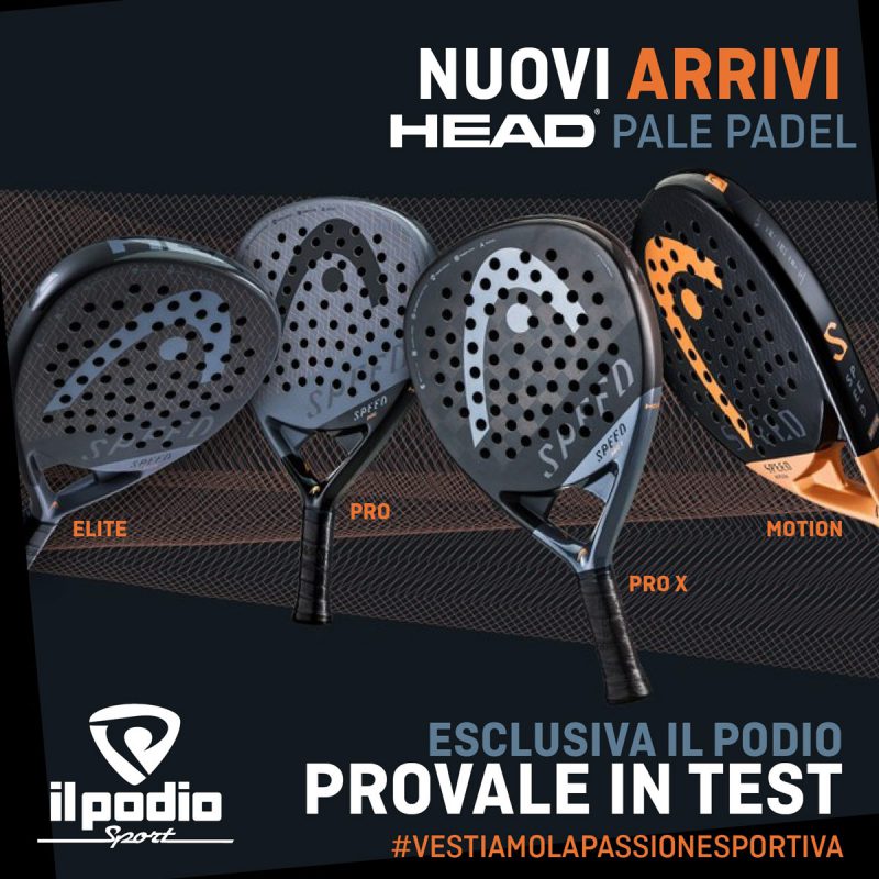 Nuove pale Head in test: provale in anteprima